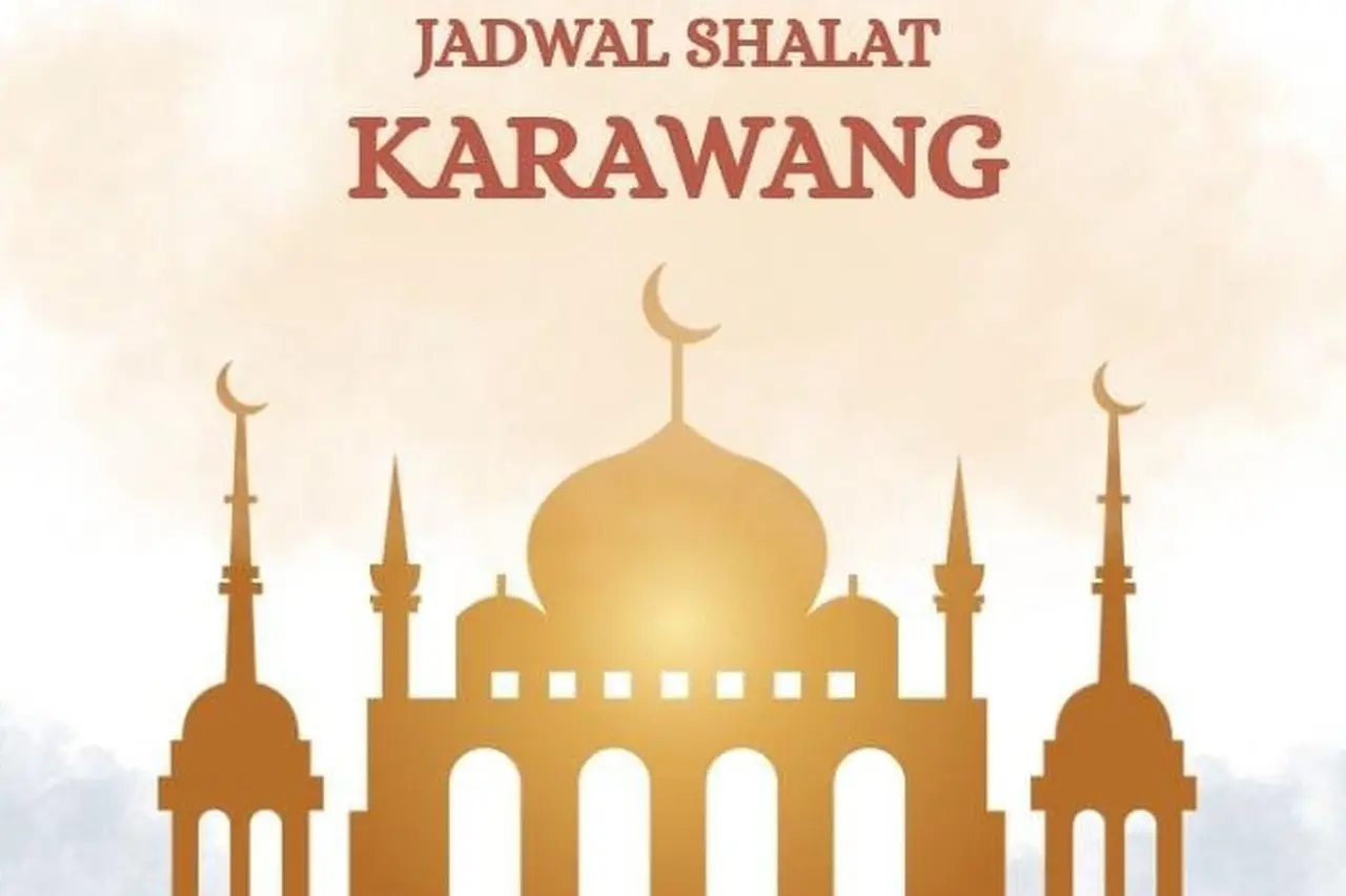 Jadwal Sholat Hari Ini Kabupaten Karawang 13 Februari 2026 Lengkap dengan Waktu Imsak dan Dhuha