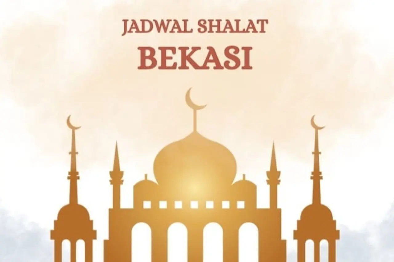 Jadwal Sholat Kota Bekasi Hari Ini Jumat 13 Februari 2026: Simak Waktu Imsak hingga Isya