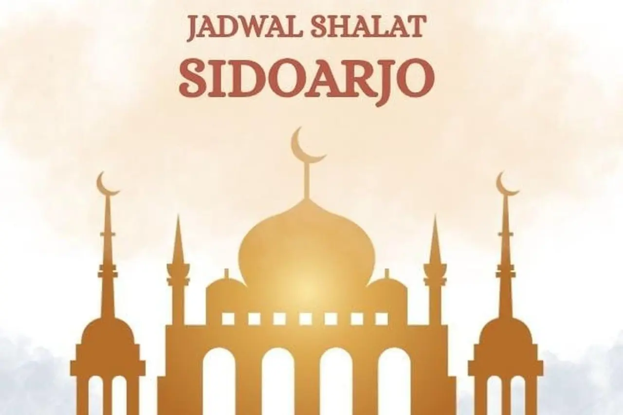 Jadwal Sholat Lengkap Kabupaten Sidoarjo Jumat 13 Februari 2026: Waktu Imsak, Subuh, hingga Isya