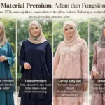 Jelang Lebaran 2026, Tren Gamis Abaya Soroti Material Premium dan Desain Praktis untuk Muslimah
