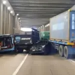 Kecelakaan Beruntun 7 Kendaraan di Underpass Tol Jagorawi KM 47: Arus Lalu Lintas Sempat Dialihkan