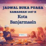 Kemenag Jelaskan Waktu Buka Puasa Banjarmasin Sabtu 21 Februari 2026: Magrib Pukul 18.44 WITA