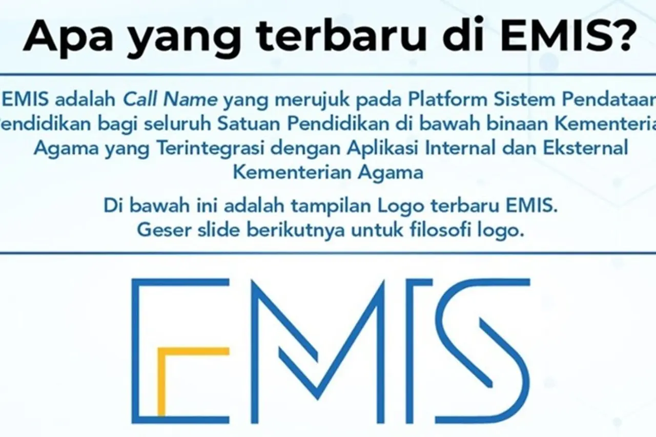 Kemenag Rilis EMIS 4.0 GTK Pengganti Simpatika, Simak Cara Update Data dan Dampaknya Bagi Guru