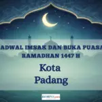 Kemenag Rilis Jadwal Imsak dan Buka Puasa Ramadhan 2026 Kota Padang: Lengkap dengan Niat dan Doa
