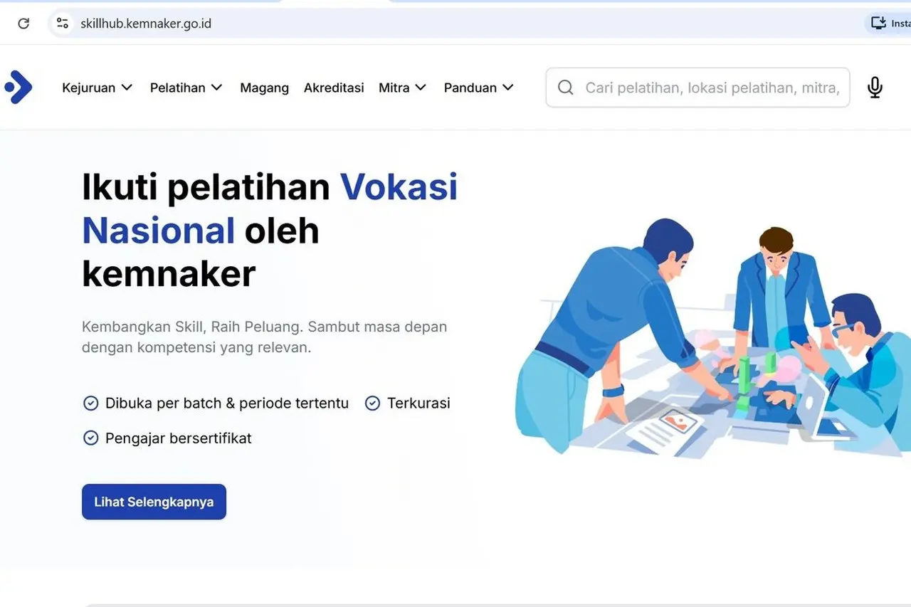 Kemenaker Soroti Ancaman Situs Palsu Pendaftaran Pelatihan Vokasi, Ungkap Domain Resmi skillhub.kemnaker.go.id Kemenaker Soroti Ancaman Situs Palsu Pendaftaran Pelatihan Vokasi, Ungkap Domain Resmi skillhub.kemnaker.go.id