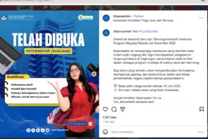 Kemendikti Umumkan Program Magang Juli-Desember 2026: Simak Syarat dan Cara Daftar untuk Mahasiswa Aktif