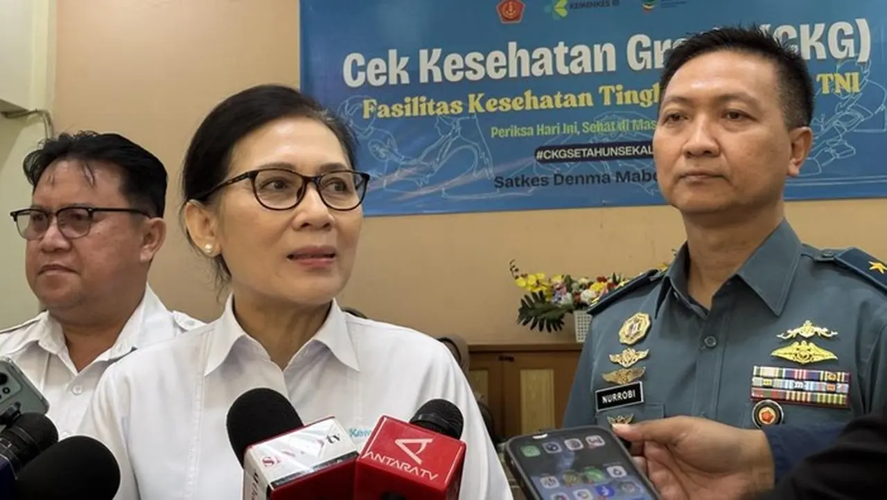 Kemenkes Gandeng TNI-Polri Perluas Cek Kesehatan Gratis, Targetkan 130 Juta Warga di Tahun 2026