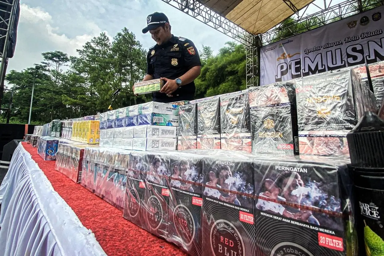 Kemenkeu Tindak 249 Juta Batang Rokok Ilegal Sepanjang Januari 2026, Melonjak Signifikan