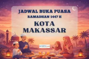 Kementerian Agama Rilis Jadwal Buka Puasa Makassar Hari Ini, Maghrib Pukul 18:25 WIB