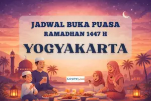 Kementerian Agama Rilis Jadwal Buka Puasa Ramadhan 1447 H untuk Wilayah DI Yogyakarta, 22 Februari 2026