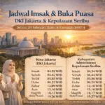 Kementerian Agama Rilis Jadwal Imsak dan Buka Puasa untuk DKI Jakarta dan Kepulauan Seribu, Selasa 24 Februari 2026
