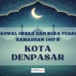 Kementerian Agama Rilis Jadwal Imsakiyah Ramadhan 1447 H untuk Denpasar: Panduan Puasa 24-28 Februari 2026
