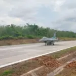 Kemhan Gandeng Kementerian PU Desain Jalan Tol Jadi Landasan Darurat Pesawat Tempur TNI AU