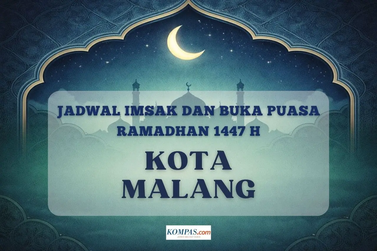 Ketahui Jadwal Imsak dan Buka Puasa Ramadhan 1447 H untuk Kota Malang, Jumat 27 Februari 2026