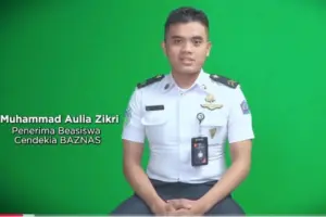 Kisah Muhammad Aulia Zikri, Anak Satpam yang Lolos Sekolah Kedinasan STMKG Lewat Beasiswa Baznas