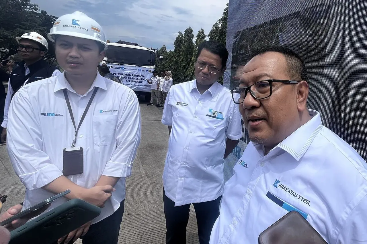 Krakatau Steel Pasok 4,5 Juta Ton Baja untuk PT PAL Guna Dukung Mandat Industri BPI Danantara