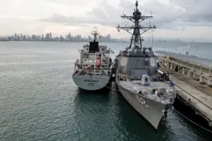 Kronologi Kapal Perusak AS USS Truxtun Tabrakan di Karibia Saat Jalankan Misi Anti-Narkoba