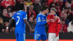 Liga Champions: UEFA Skors Gianluca Prestianni, Benfica Ajukan Banding Atas Hukuman Sementara