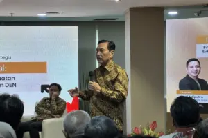 Luhut Ungkap Rencana Rombak OJK dan BEI Demi Incar Dana Asing Rp 1.179 Triliun Masuk ke Indonesia Luhut Ungkap Rencana Rombak OJK dan BEI Demi Incar Dana Asing Rp 1.179 Triliun Masuk ke Indonesia