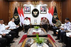 Menhub Dudy Purwagandhi dan Menko Polkam Djamari Chaniago Sinergikan Pengamanan Angkutan Lebaran 2026