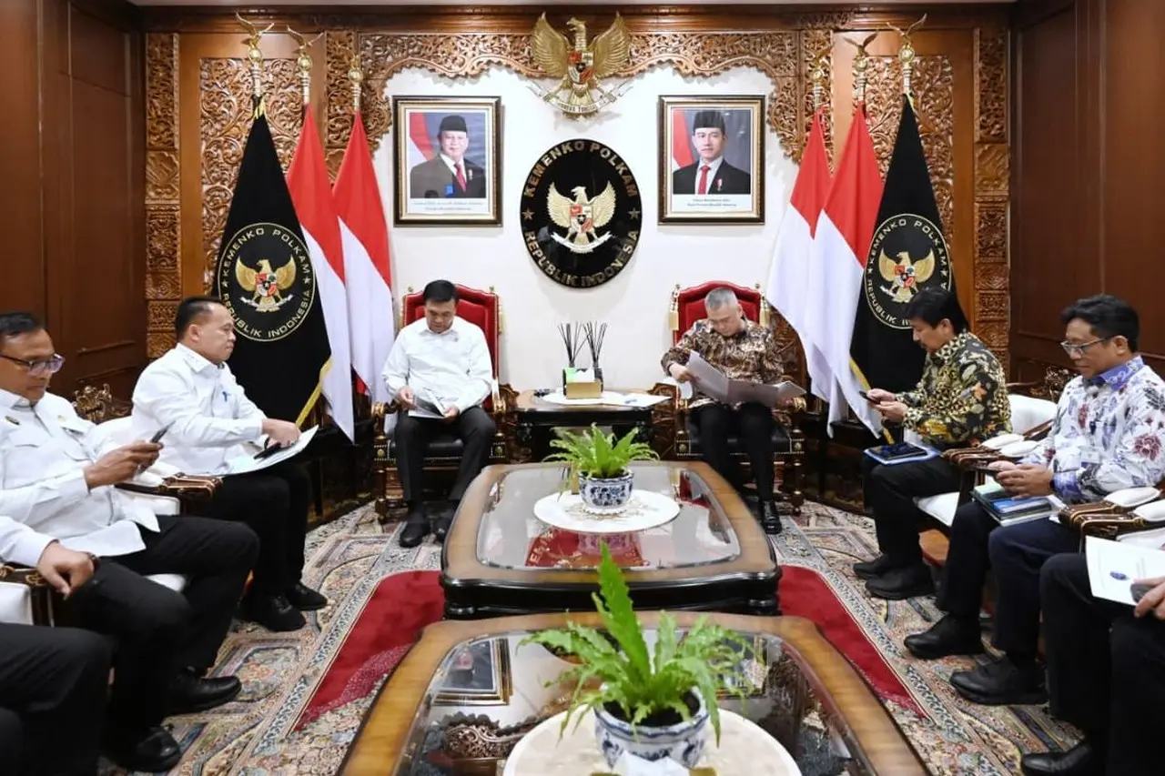 Menhub Dudy Purwagandhi dan Menko Polkam Djamari Chaniago Sinergikan Pengamanan Angkutan Lebaran 2026