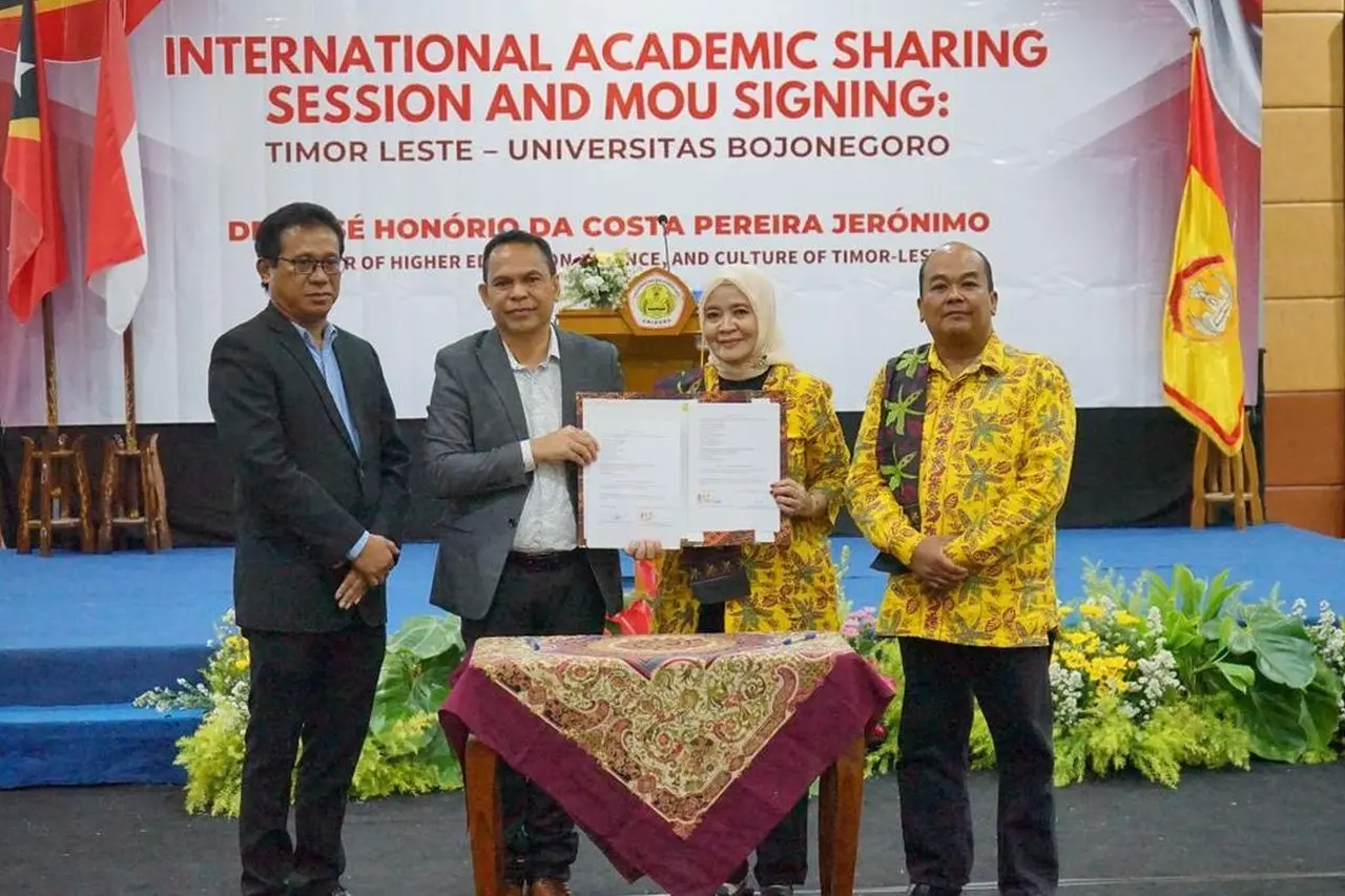 Menteri Pendidikan Timor Leste Sambangi Unigoro, Bahas Kolaborasi Riset dan Pertukaran Pelajar