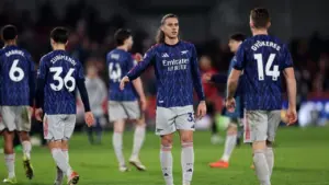 Mikel Arteta Bantah Arsenal Tertekan Usai Manchester City Menang Telak Atas Fulham di Liga Inggris