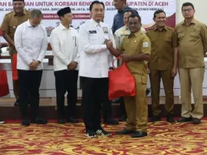 MPR RI Salurkan 30 Ribu Paket Bantuan untuk Korban Banjir Aceh dan Dorong Percepatan Rekonstruksi