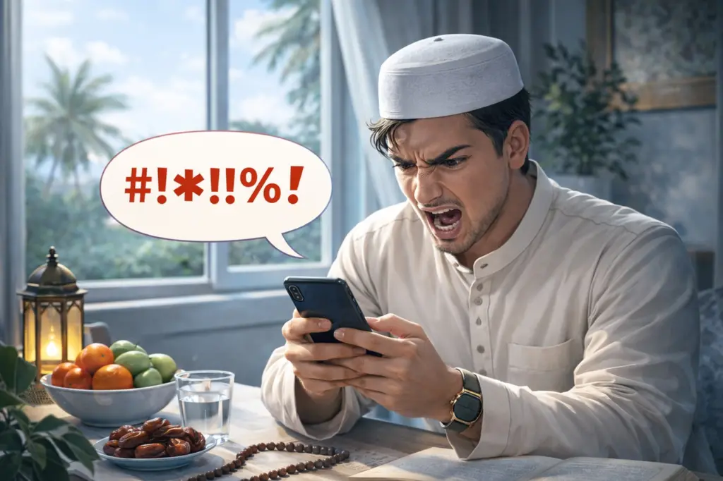 PBNU Jelaskan Hukum Mengumpat di Medsos Saat Puasa: Tidak Batalkan Ibadah, Namun Haram