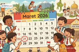 Pemerintah Tetapkan Jadwal Libur Panjang Maret 2026, Termasuk Nyepi dan Idul Fitri