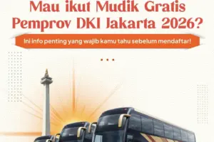 Pemprov DKI Rilis Jadwal dan Syarat Mudik Gratis 2026: Segera Daftar Sebelum Kuota Penuh