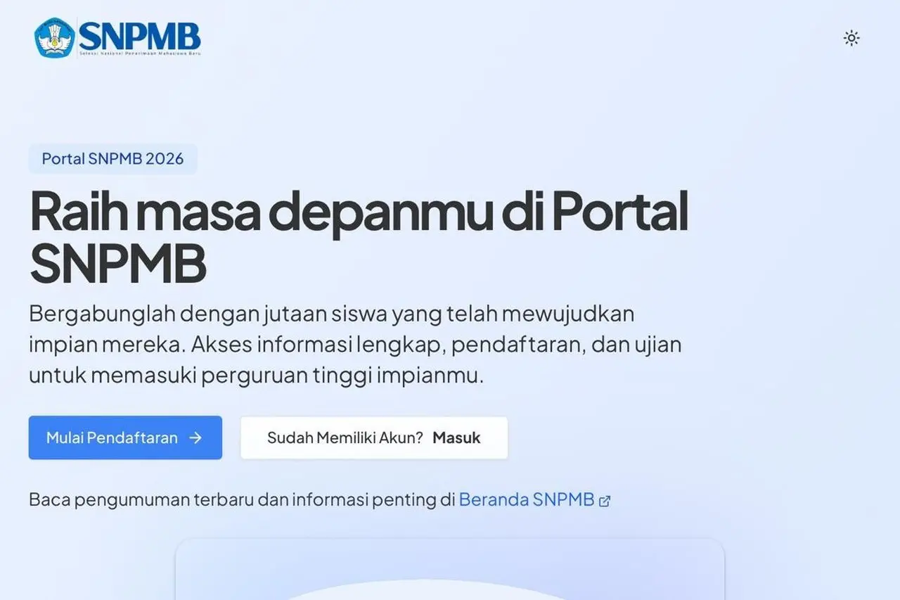 Pendaftaran SNBP 2026 Resmi Dibuka: Simak Panduan Lengkap Memilih Program Studi Agar Lolos