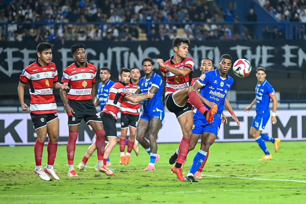 Persib Bandung Pesta Gol 5-0 atas Madura United, Igor Tolic Soroti Efektivitas Strategi Tim