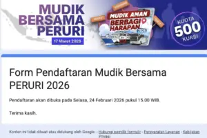 Peruri Umumkan Pembukaan Mudik Gratis 2026: Cek Link Resmi, Syarat, dan Rute Tujuan Semarang, Solo, Yogyakarta