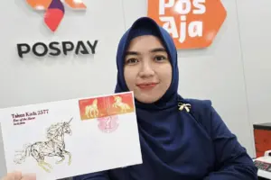 Pos Indonesia Resmi Rilis Prangko Edisi Imlek 2577 Tahun Kuda Api, Harga Mulai Rp 10.000