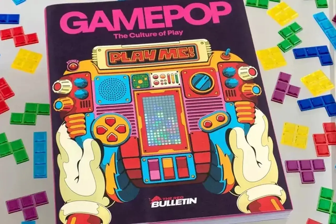 Red Bull Ungkap Majalah Unik, Sampulnya Bisa Dipakai Main Tetris dengan Teknologi Canggih