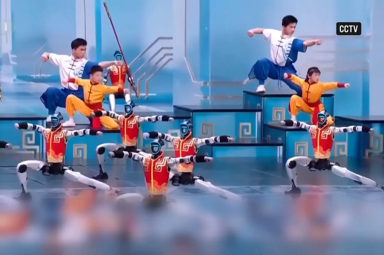 Robot Humanoid China Tampil Memukau dengan Aksi Kungfu dan Salto Luwes di Spring Festival Gala