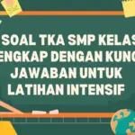 Siswa Kelas 9 SMP, Persiapkan Diri! Ini 35 Soal TKA Matematika Lengkap Kunci Jawaban