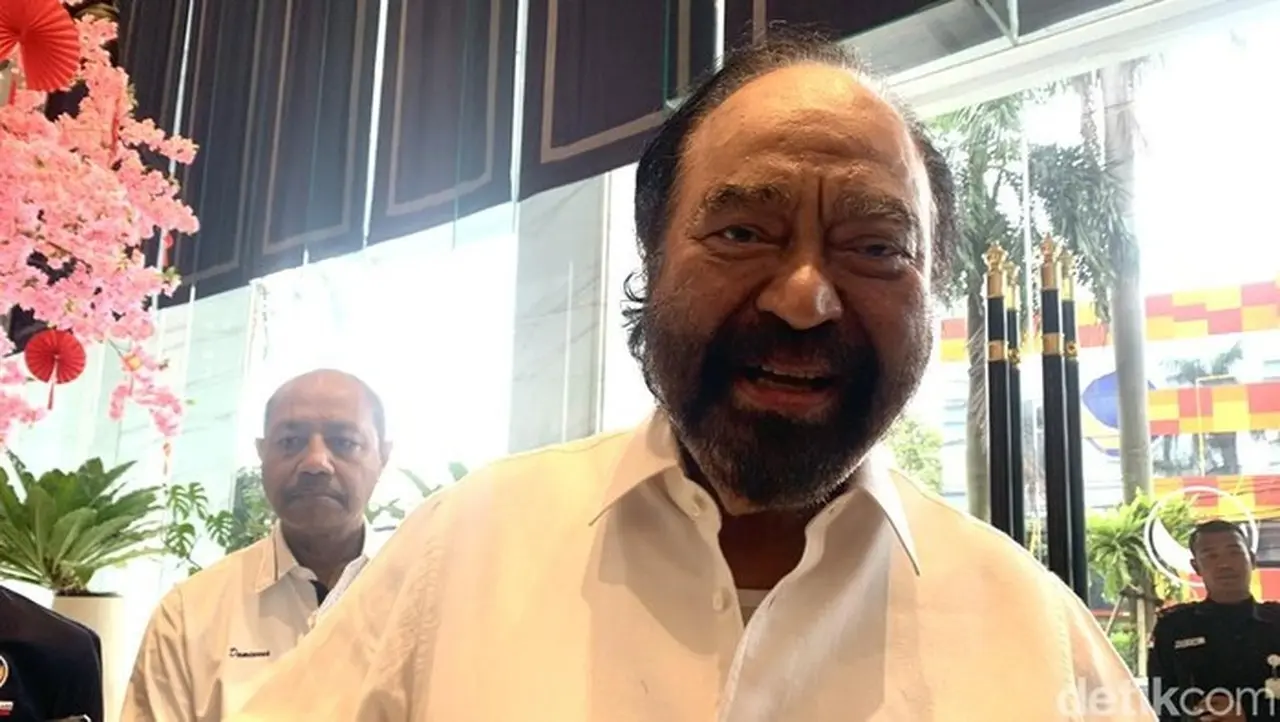 Surya Paloh Tegaskan Tak Ada Pembahasan Pilpres 2029 dalam Bukber Bersama Anies Baswedan