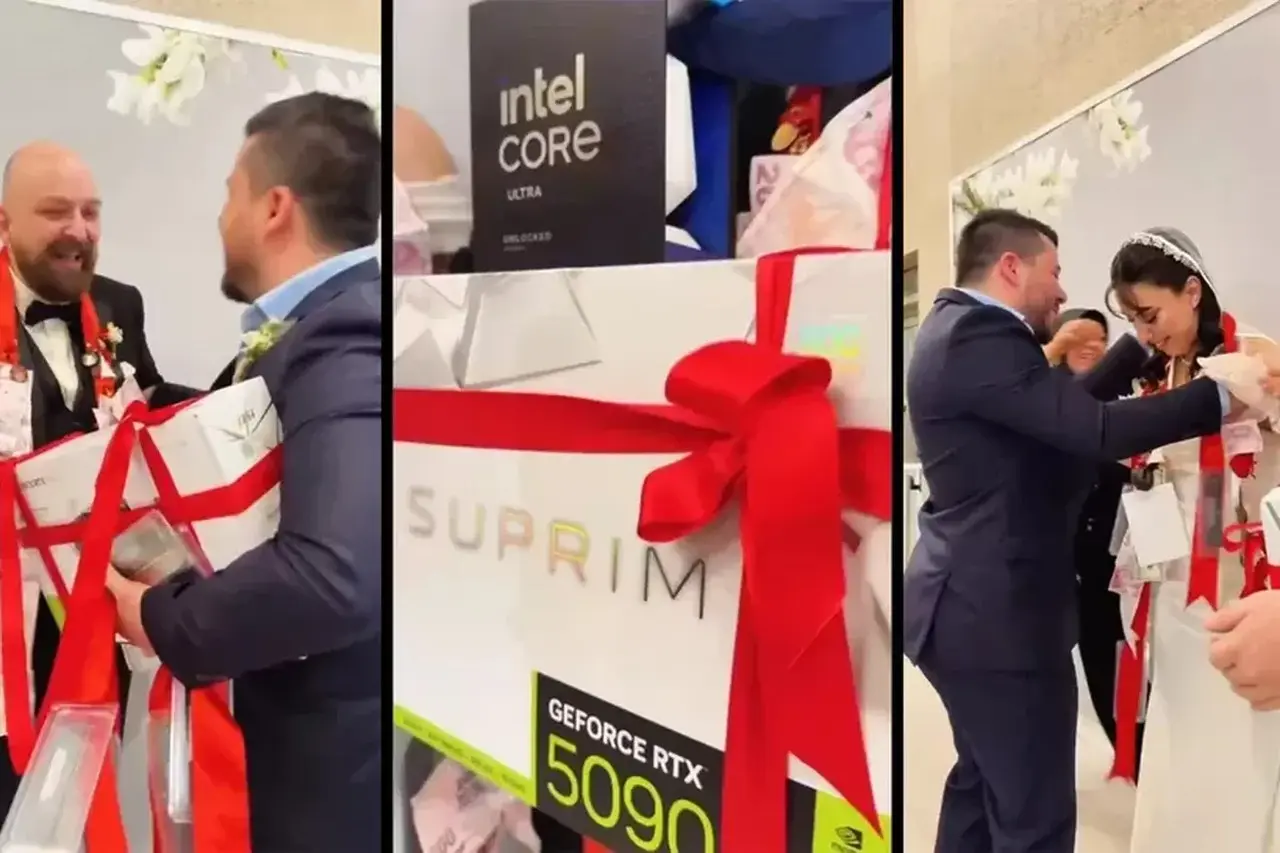 Tradisi Modern di Turki: Pasangan Pengantin Terima Hadiah GPU RTX 5090 dan RAM DDR5 Bernilai Tinggi