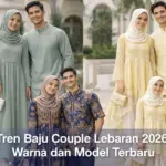 Tren Baju Couple Lebaran 2026: Dominasi Warna Earth Tone dan Siluet Longgar yang Syar’i