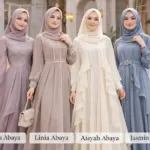 Tren Busana Muslim Lebaran 2026: Model Abaya dengan Material Premium dan Warna Burgundy Mendominasi