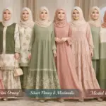 Tren Busana Muslimah Lebaran 2026: Dominasi Gamis “Bini Orang” dan Siluet Flowy Anggun di Pasar Tanah Abang