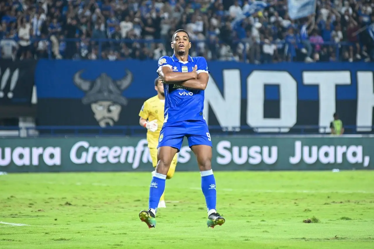 Uilliam Barros Jawab Kritik dengan Gol, Bawa Persib Bandung Pesta 5-0 atas Madura United
