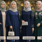 Uraikan Tren Gamis Lebaran 2026: Dari Open Abaya hingga Bordir Mewah untuk Tampilan Anggun dan Berkesan