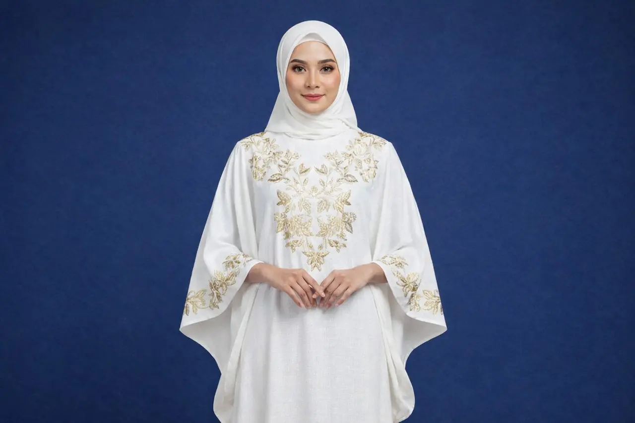 Uraikan Tren Gamis Putih Lebaran 2026: Pilihan Elegan dan Syar’i untuk Hari Raya Idulfitri
