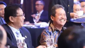 Usai Silang Pendapat Soal Anggaran Kapal, Menteri Trenggono Unggah Foto Bareng Purbaya Yudhi Sadewa