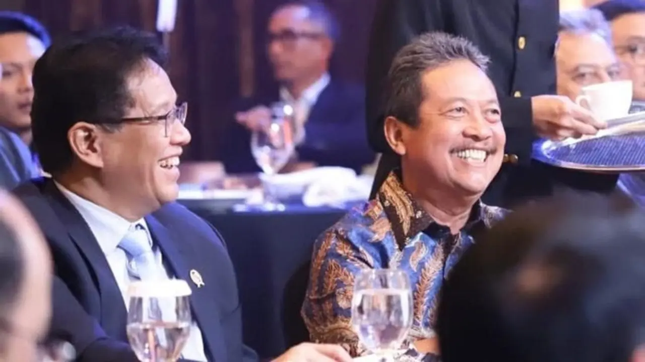 Usai Silang Pendapat Soal Anggaran Kapal, Menteri Trenggono Unggah Foto Bareng Purbaya Yudhi Sadewa