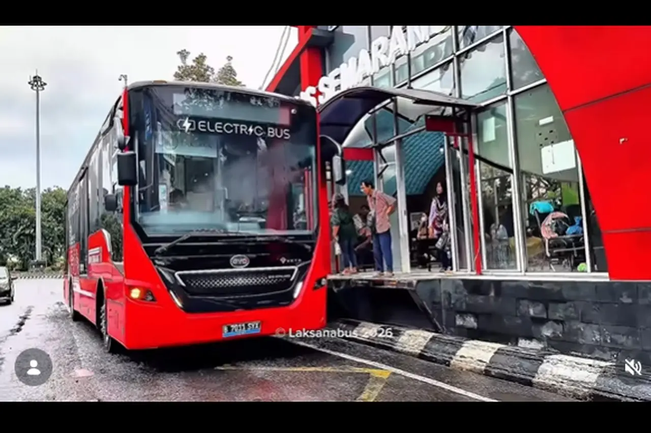 VKTR dan Laksana Rilis Bus Listrik E-Citiline 3, Perkuat Armada Uji Coba Trans Semarang