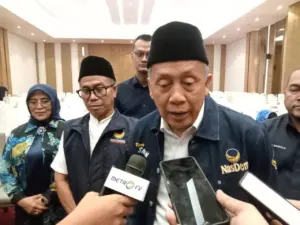 Wakil Ketua Umum NasDem Saan Mustopa Panaskan Mesin Partai di Karawang untuk Pemilu 2029